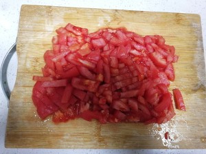 The Italy of ～ tomato milk of hand incomplete party the practice measure of the face 4