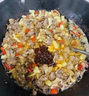 The practice measure from the dish with easy and comfortable duck of tribute small fry 13