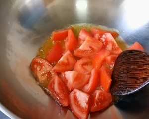 The practice measure of the tomato beef that stew 7