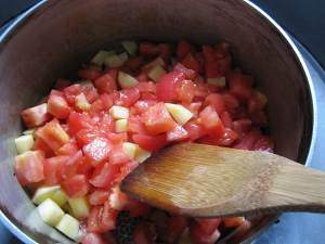 トマトジャガイモの塩辛いタケノコのスープ[映画は最終版です]実践対策5