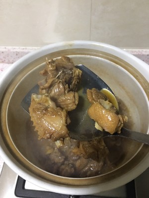 Duck flesh two feed (duck of duck of stew of potato purple perilla, dry stir-fry before stewing) practice measure 26