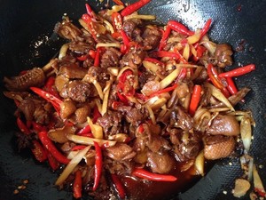 The practice measure of duck of Sichuan young ginger 3