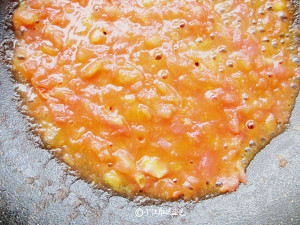 The practice measure of soup of bean curd of stay of proceedings of tomato acupuncture needle 7