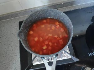 The practice measure of the tomato noodles in soup that treasure pa learns pregnant eat surely 9