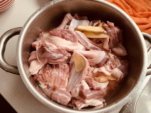 (super- ! Be delicious! ) the practice measure of kelp duck soup 1