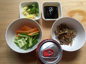 Exceed duck of beer of go with rice, big impediment pork is little not the practice measure of big vegetable 1