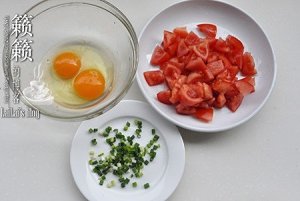 The practice measure of tomato egg beautiful soup 1