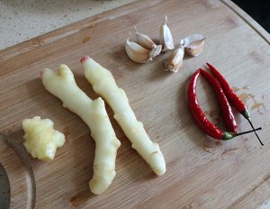 Child ginger duck (young ginger duck) (sweet tender goluptious, exceed go with rice) practice measure 1