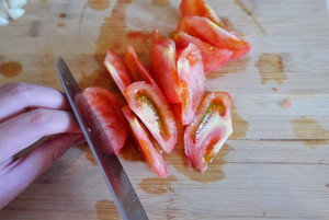 The practice measure that tomato fries spinach 3