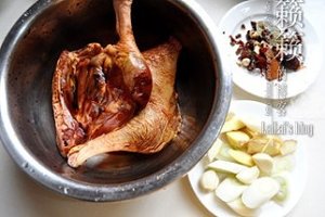The practice measure of leg of aroma duck edge 1