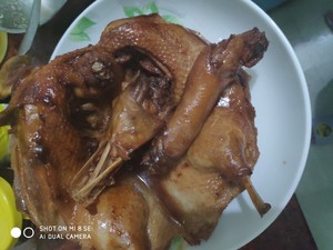 The practice measure of smoked plum duck 6