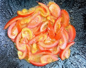 This is a practice measure that sweet · tomato scrambles egg 3
