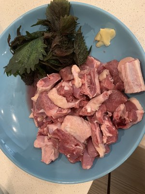 The practice measure of duck of stew of purple perilla smoked plum 1