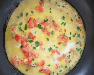 Tomato egg is thick the practice measure that burn 7