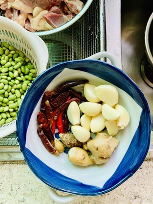 The practice measure that young soya bean burns a duck 2