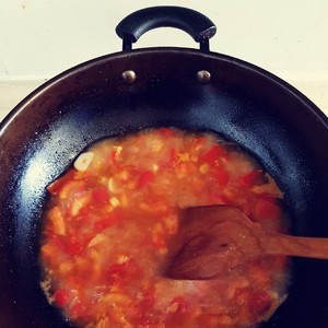 Dish of dawdler quick worker, the practice measure of tomato egg soup 12