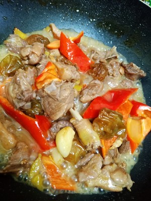 Plum stew duck (wine sweet alcohol is lured) practice measure 4
