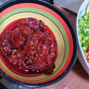 The practice measure of duck of Chongqing broken rice 4