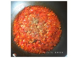 The practice measure of side of meaning of tomato meat sauce 5