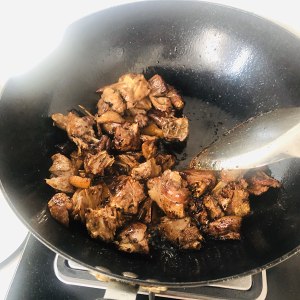 Face of flesh of duck of braise in soy sauce (duck soup bottom) practice measure 10