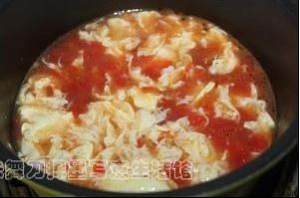 練習 トマトの卵スープ6 