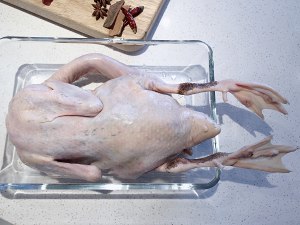 Big vegetable! The practice measure of eight treasures duck 1