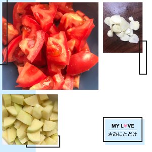 The practice measure of tomato potato meal 1