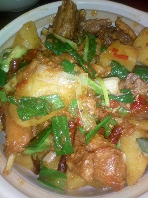 The practice measure of duck stew potato 4