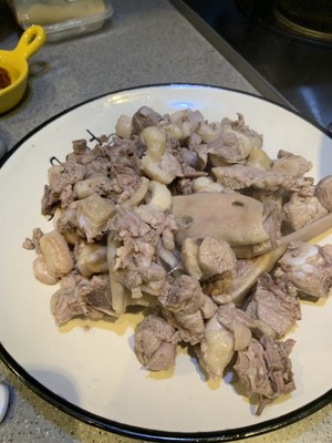 Ginger explodes duck " material is little learn easily; The head is official recipe of two bowls of meals " practice measure 4