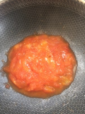 The practice measure that fries the tomato that gives deepfry taste to fry an egg 6