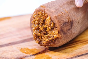 The practice measure of lotus root of week coot polished glutinous rice 20