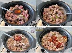 Child the practice measure of Bao of ginger stew duck 4