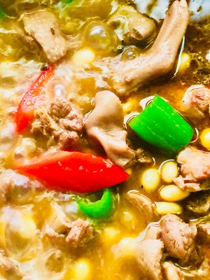The practice measure of the duck soya bean that stew 5
