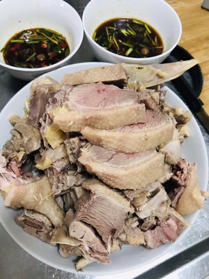 Bai Qie duck and characteristic dip in the practice measure of makings 6