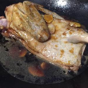 Soy stew duck (dish of home town characteristic) practice measure 6