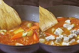 Tomato stews sirlon [the bag that feed capable person operates a specification] practice measure 4