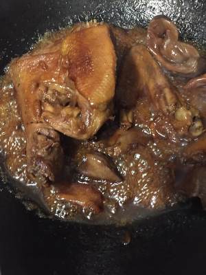 Soy stew duck (dish of home town characteristic) practice measure 7