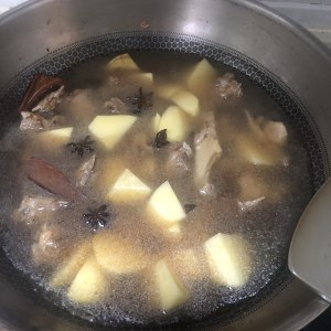 The practice measure of the beer duck potato that stew 7
