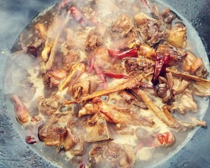The practice measure of duck of domestic banquet blood 3