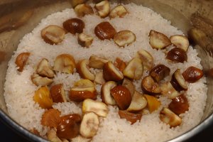 The practice measure of duck of fruit sweet eight treasures 3