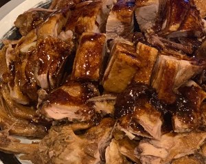The practice measure of the duck of smoked plum stew that boil 11