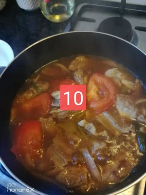 Sirlon of tomato potato stew (darling ate a bowl big) practice measure 10
