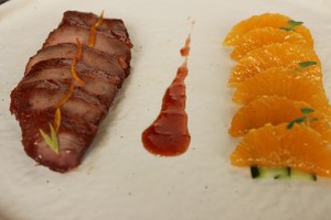 The practice measure of bosom of willow orange duck 5