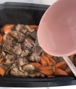 The practice measure of carrot stew duck 11