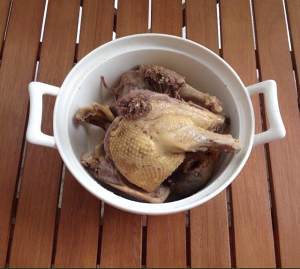 The practice measure of white behead duck 5