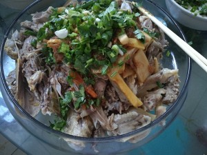 The practice measure of duck of lemon of Guangxi cold and dressed with sause 6
