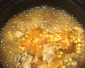 The practice measure of duck of soya bean stew 2