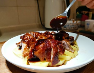 Guangdong busy duck / goose (chef of dish of practice origin another name for Guangdong Province) practice measure 15