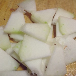 The practice measure that sweet thick duck wears wax gourd soup 2