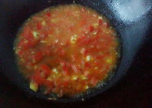 The practice measure of tomato fish bolus 2